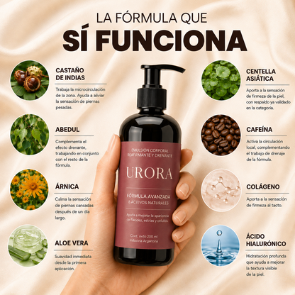 Urora Crema Anticelulitis y Reafirmante